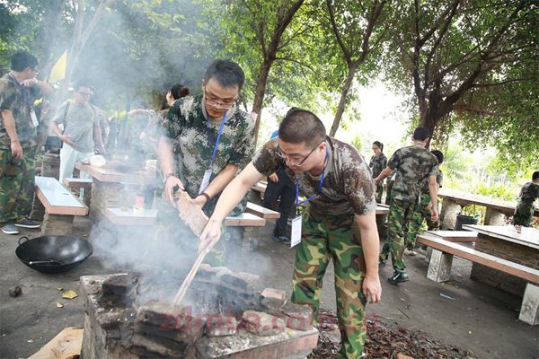 中山大学时代华商经理55班开学典礼及拓展训练回顾：经理55，今生鼓舞。