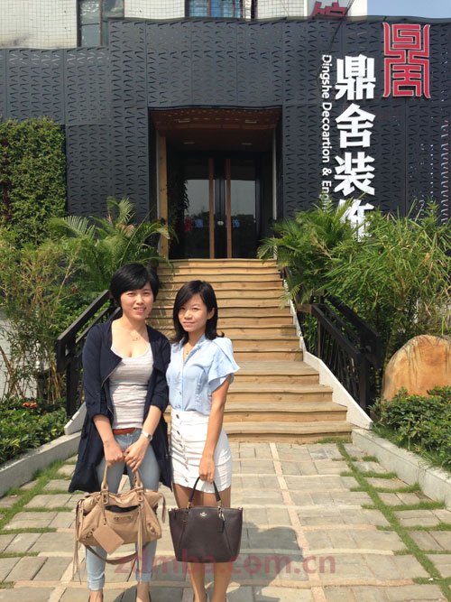 中山大学时代华商经理55班叶老师家访之行第二站—走近肖同学&鼎舍装饰。