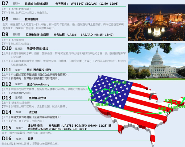 2015年6月23日《美国·创新思维与创新领导力》研修团：解码美国创新基因，接受全球领导力洗礼。