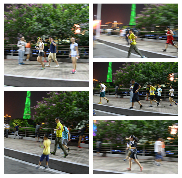 在路上遇见未知的自己——2015年中山大学高等继续教育学院第七届MBA学员运动会前奏之百人十公里夜跑完美收官。