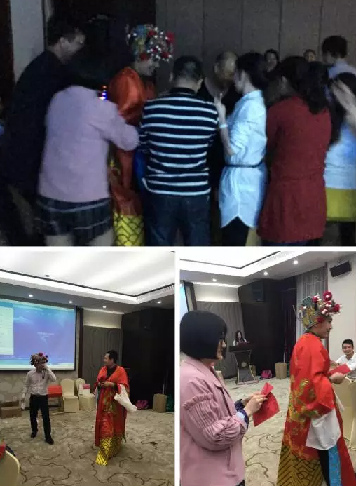 新年团拜闹新春·金猴献礼笑丰年——中山大学时代华商经理60班新春团拜晚宴。