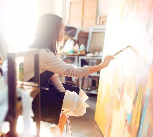 4月26、27日，时代华商幸福女子学堂周老师课程预告：《油画创作》