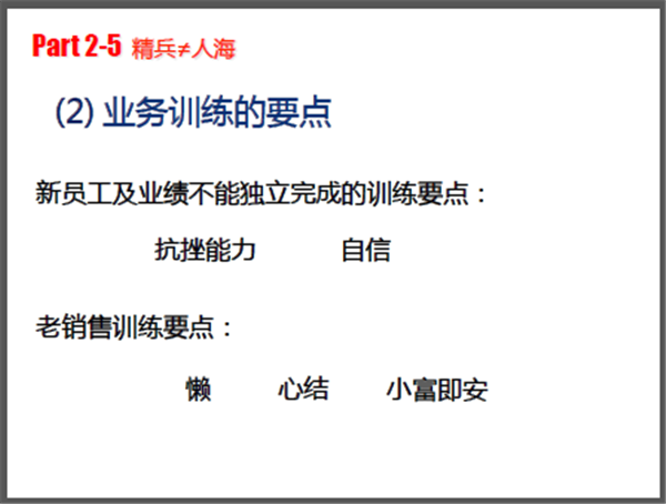 中山大学时代华商营销总监班学霸笔记：铁军式营销——营销团队建设与管理。