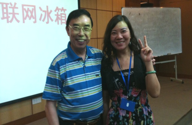 张声雄与学员