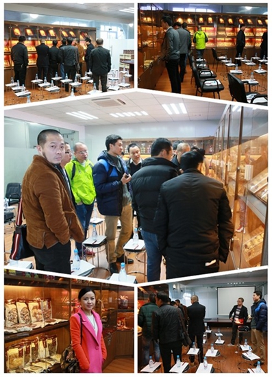 中山大学总裁总裁工商管理高级研修班三十三班新春团拜第二站，东莞珍其道食品有限公司
