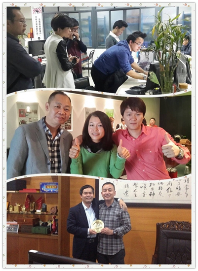 中山大学总裁总裁工商管理高级研修班三十三班企业“广州智言趣唐有限公司”走访