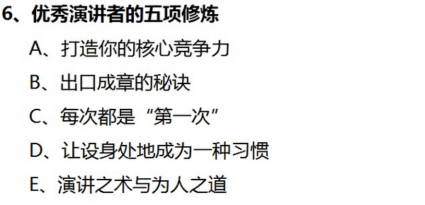 中山大学女子班，《魅力女性演讲艺术》